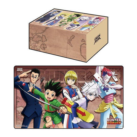 Union Arena - Hunter X Hunter Playmat & Half Storage Box Set