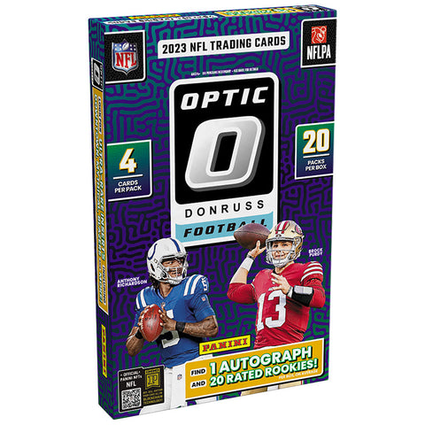 2023 optic donruss football hobby box