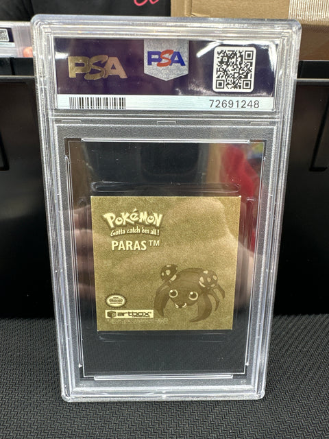 1999 PokéMon TCG Paras #G12 Serbian PSA 9