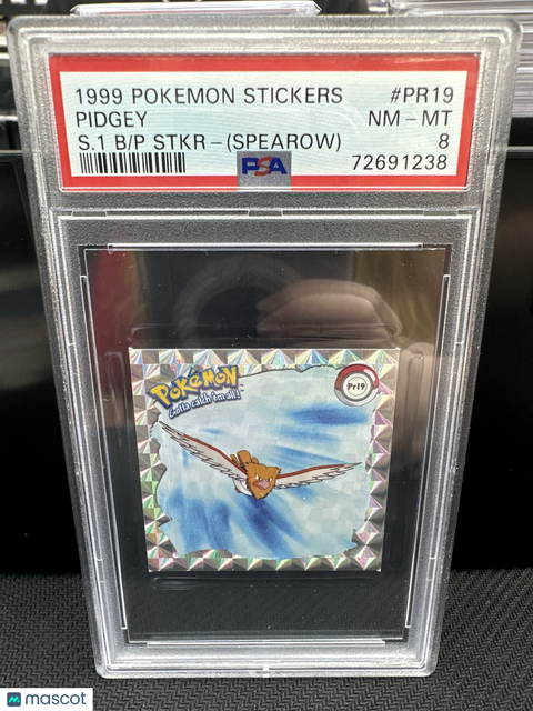 1999 PokéMon TCG Spearow #PR19 Serbian PSA 8