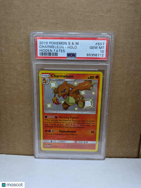 2019 PokéMon TCG Charmeleon #SV7 Mongolian PSA 10