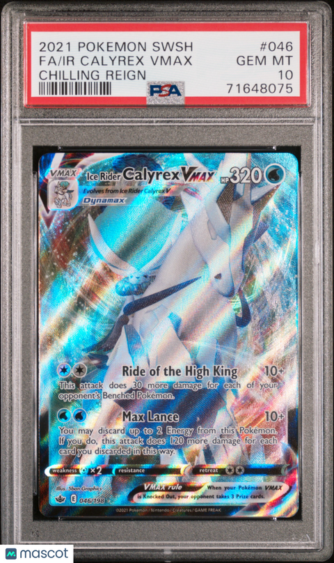 2021 PokéMon TCG Fa #046 PSA 10