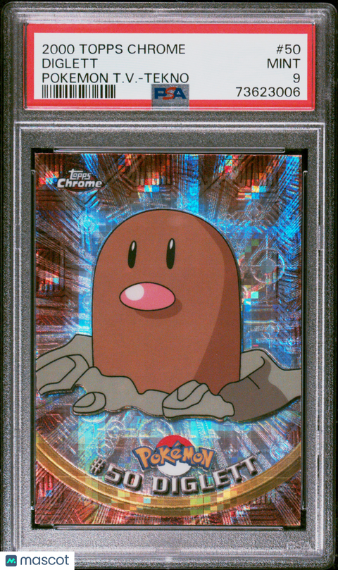 2000 PokéMon TCG Diglett #50 PSA 9