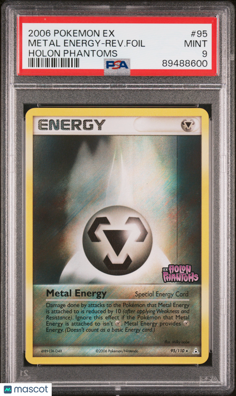 2006 PokéMon TCG Metal Energy-Rev. Foil #95 PSA 9