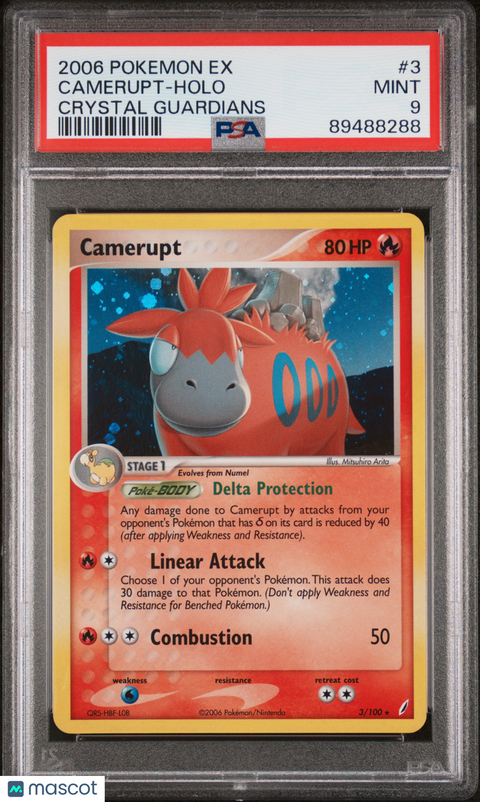 2006 Pokémon TCG Camerupt #3 PSA 9