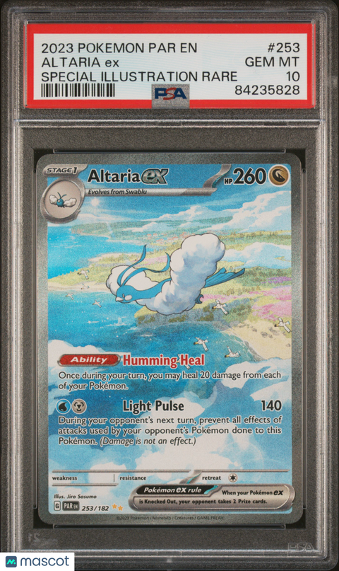 2023 PokéMon TCG Altaria EX #253 PSA 10