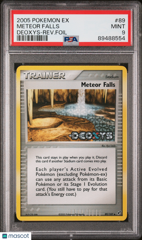 2005 PokéMon TCG Meteor Falls #89 PSA 9