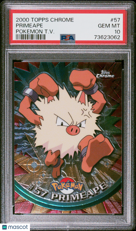 2000 PokéMon TCG Primeape #57 PSA 10