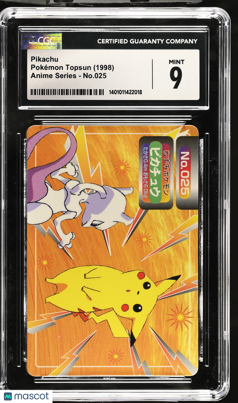 1998 Pokémon TCG Pikachu #025 Japanese CGC 9