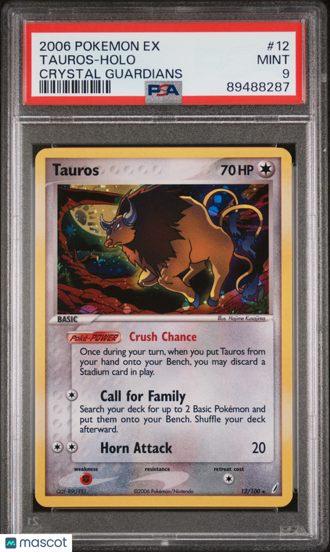 2006 Guardians CCG Tauros #12 PSA 9