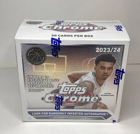 2023-24 Topps Chrome Basketball Mega Box