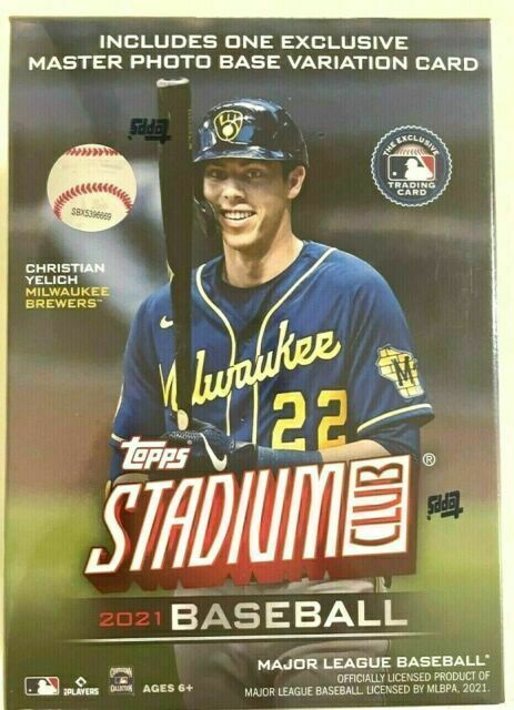 Topps Stadium Club 2021 MLB Blaster Box